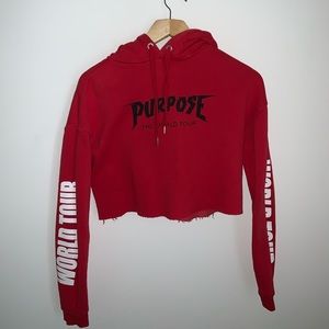 Distressed Purpose World Tour Hoodie
